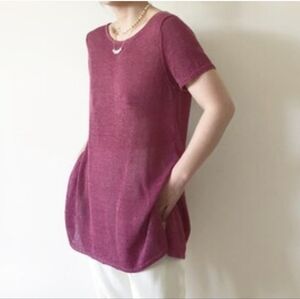 Eileen Fisher Organic Linen Blend Tunic